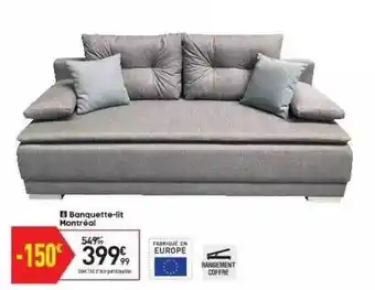 Conforama Banquette-lit Montréal offre
