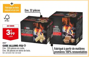 ALDI Bbq cube allume-feu offre