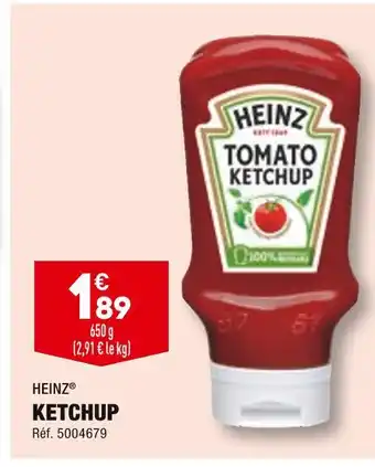 ALDI Heinz ketchup offre