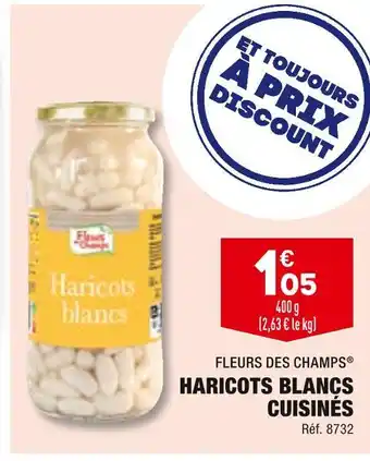 ALDI Fleurs des champs haricots blancs cuisinés offre