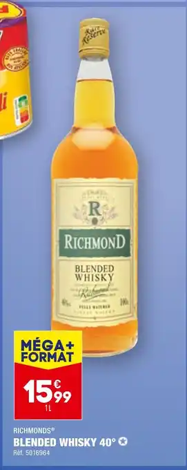 Richmonds blended whisky 40°