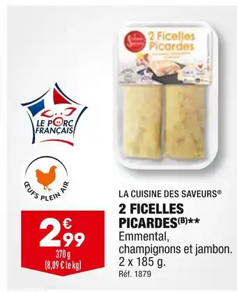 ALDI La cuisine des saveurs 2 ficelles picardes offre