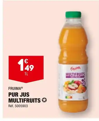 ALDI Fruima pur jus multifruits offre