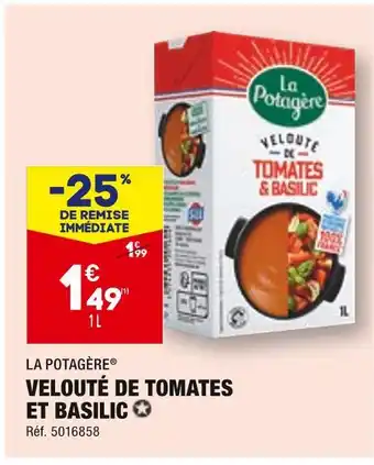 ALDI La potagère velouté de tomates et basilic offre