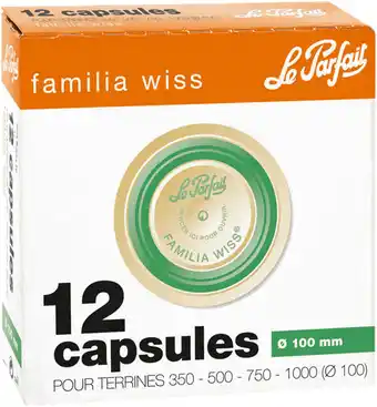 Gamm vert Capsules familia wiss le parfait offre