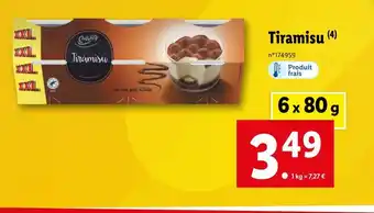 Lidl Envia tiramisu offre