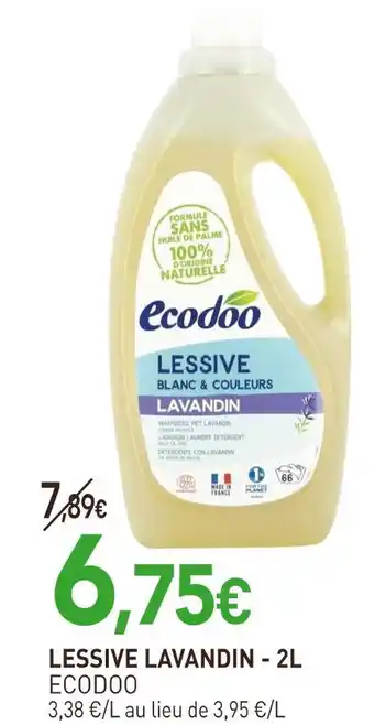naturéO Ecodoo lessive lavandin offre