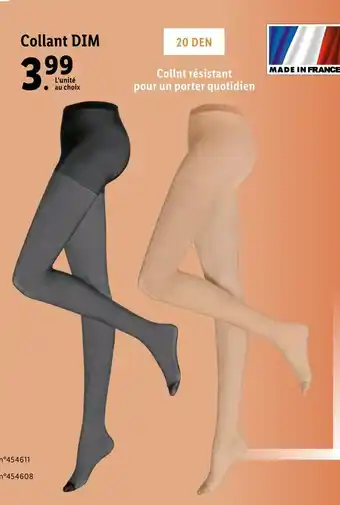 Lidl Dim collant offre