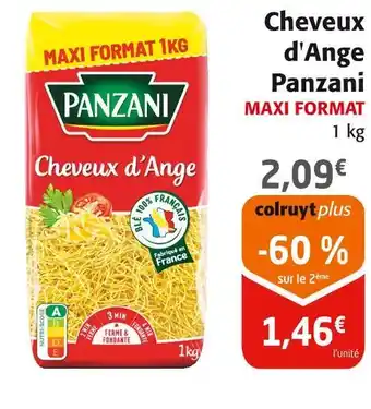 Colruyt Panzani cheveux d'ange offre