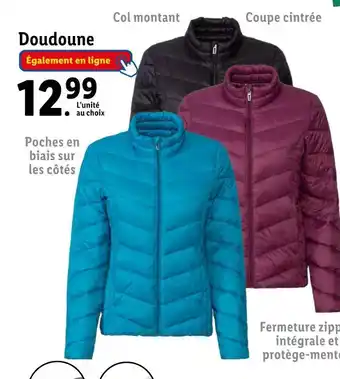 Lidl Doudoune offre