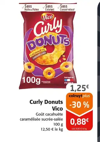 Colruyt Vico curly donuts offre