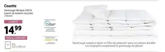 Lidl Couette offre