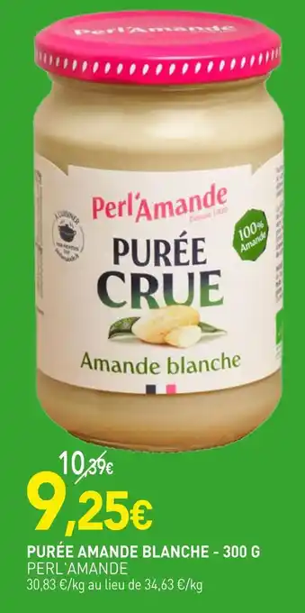 naturéO Perl'amande purée amande blanche offre
