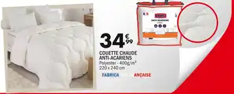 Dodo couette chaude anti-acariens