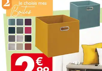 La Foir'Fouille Boîte de rangement offre