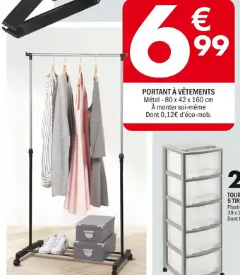La Foir'Fouille Portant à vêtements offre