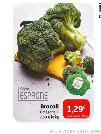 Colruyt Brocoli offre