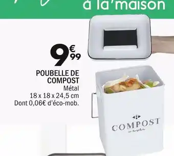 La Foir'Fouille Poubelle de compost offre