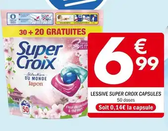 Super croix lessive capsules