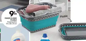 La Foir'Fouille Panier à linge pliable offre