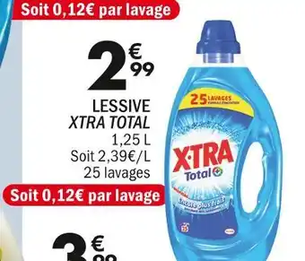La Foir'Fouille Xtra total lessive offre
