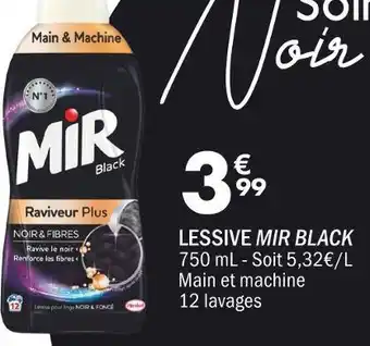 Mir black lessive