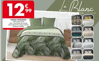 La Foir'Fouille Parure 2 personnes offre