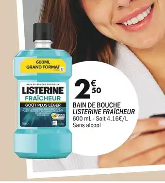 Listerine fraîcheur bain de bouche