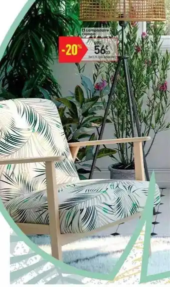 Conforama Lampadaire Cambo offre