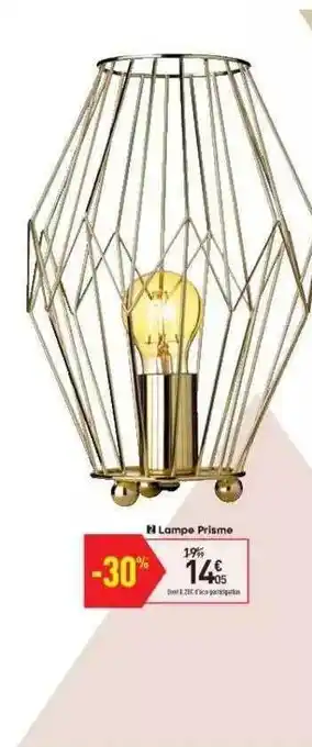 Conforama Lampe Prisme offre