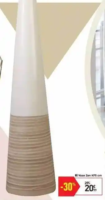 Vase Zen H75cm