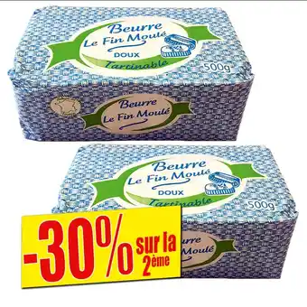 Norma Beurre doux tartinable le fin moulé offre