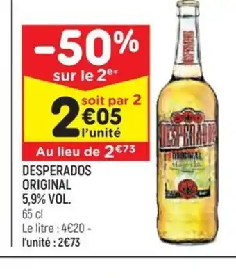 Leader Price DESPERADOS ORIGINAL offre