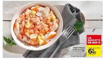 Salade D'ananas Et Carottes Au Surimi