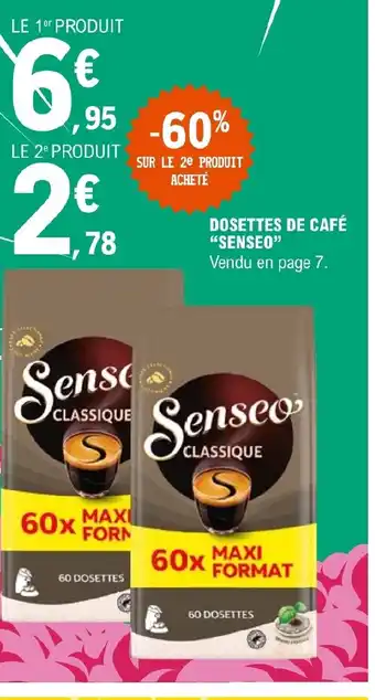 DOSETTES DE CAFĂ "SENSEO