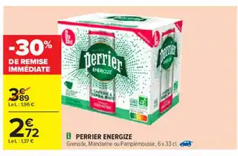 Carrefour Perrier Energize offre