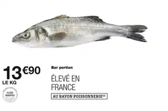 Monoprix Bar portion offre