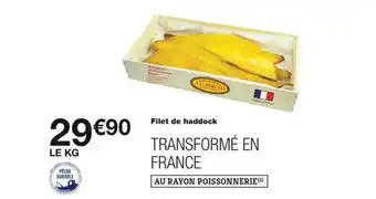 Monoprix Filet de haddock offre