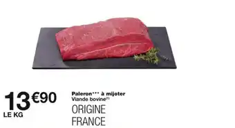 Monoprix Paleron à mijoter Viande bovine(¹) offre