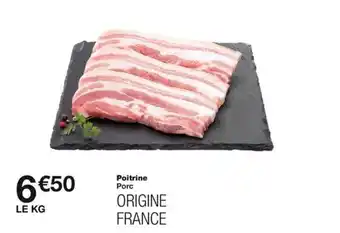 Monoprix Poitrine Porc offre