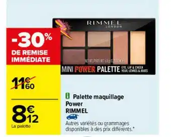 Palette Maquillage Power Rimmel