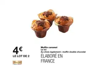 Muffin caramel