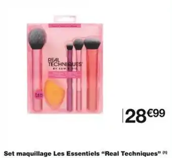Monoprix Set maquillage Les Essentiels "Real Techniques" (¹) offre