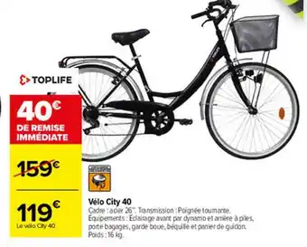 Vélo City 40