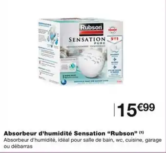 Absorbeur d'humidité Sensation "Rubson" (¹)