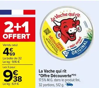 Carrefour La Vache qui rit "Offre Découverte"(n) offre