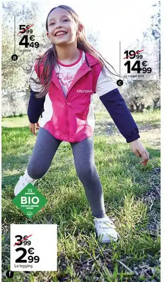 Carrefour Le Legging offre