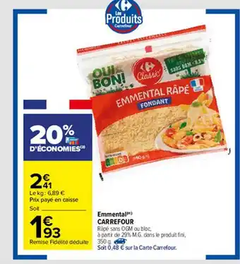 Carrefour Emmental Carrefour offre