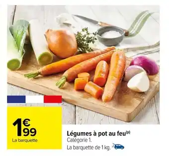 Carrefour Légumes à pot au feu offre