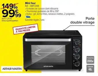 Carrefour Mini four offre